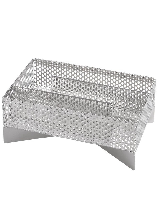 Lnrueg Smoker Tray 12 Hours Pellet Maze Smoker Tray, 5 x 8 Inch Stainless Steel Pellet Smoker Basket, Anti-slip Smoke Generator, Perfect for Hot and Cold Smoking Meat, Fish, Cheese - Image 2